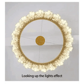 Gold Dia 80cm Crystal Ceiling Pendant Luxury Modest Crystal Chandelier Round Crystal Chandelier - GiFTiFY