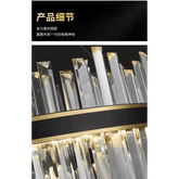 Gold Dia 80cm Crystal Ceiling Pendant Luxury Modest Crystal Chandelier Round Crystal Chandelier - GiFTiFY