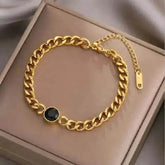 Gold Fashion Link Chain Bracelet Collection - GiFTiFY