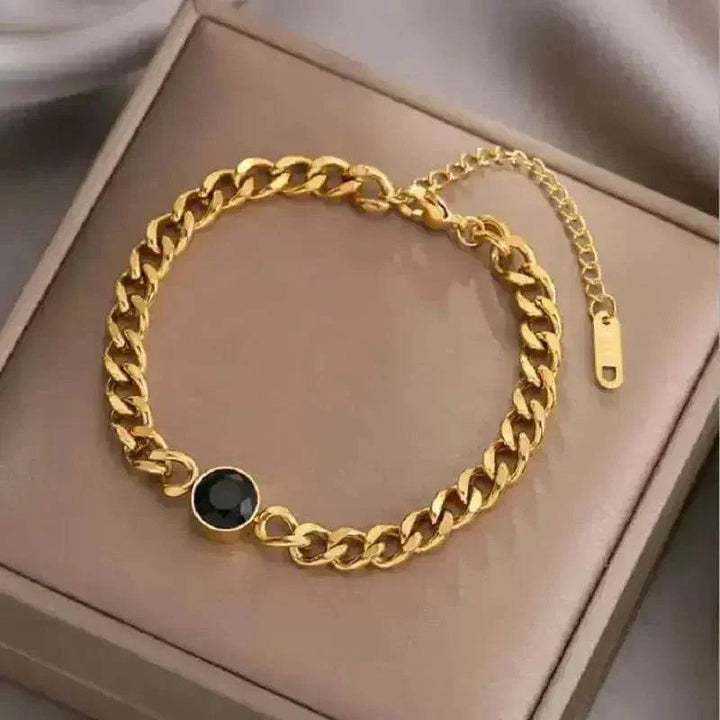 Gold Fashion Link Chain Bracelet Collection - GiFTiFY