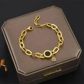Gold Fashion Link Chain Bracelet Collection - GiFTiFY
