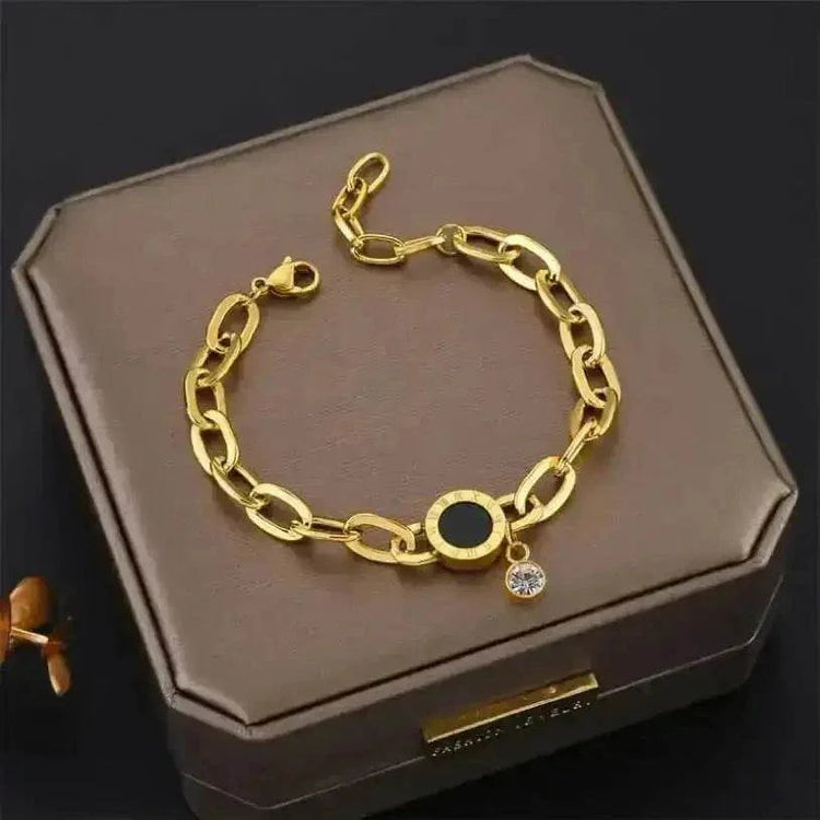 Gold Fashion Link Chain Bracelet Collection - GiFTiFY