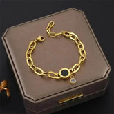 Gold Fashion Link Chain Bracelet Collection - GiFTiFY