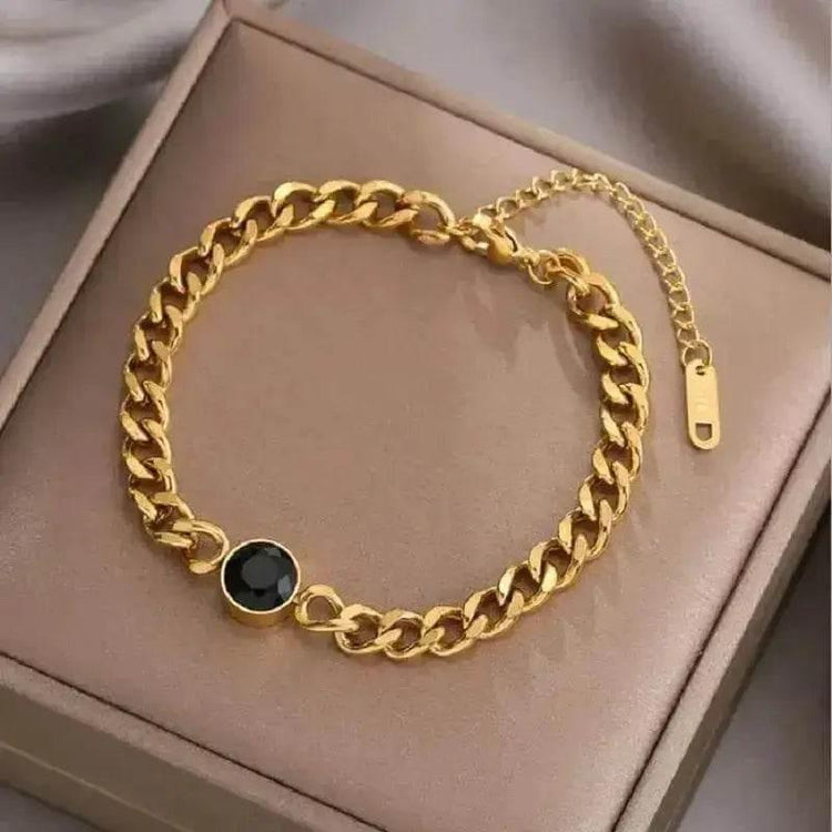 Gold Fashion Link Chain Bracelet Collection - GiFTiFY