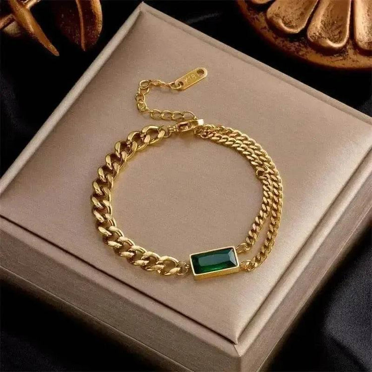 Gold Fashion Link Chain Bracelet Collection - GiFTiFY