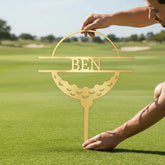 Golf Ball Personalized Gifts - Custom Metal Sign - GiFTiFY
