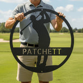 Golfer Personalized Gifts - Custom Metal Sign - GiFTiFY
