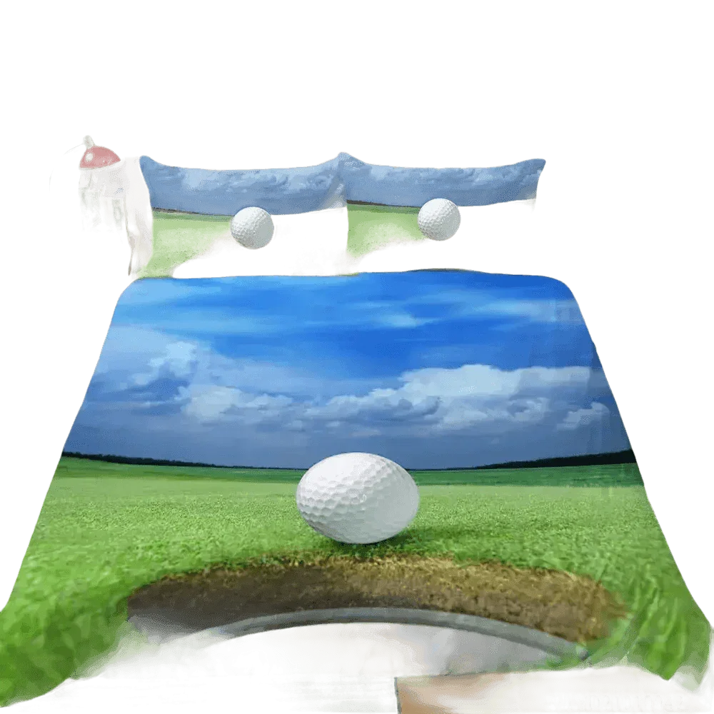Golf Duvet Cover Set 240x210cm 3pcs Pillow Case 50x75cm - GiFTiFY