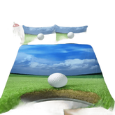 Golf Duvet Cover Set 240x210cm 3pcs Pillow Case 50x75cm - GiFTiFY
