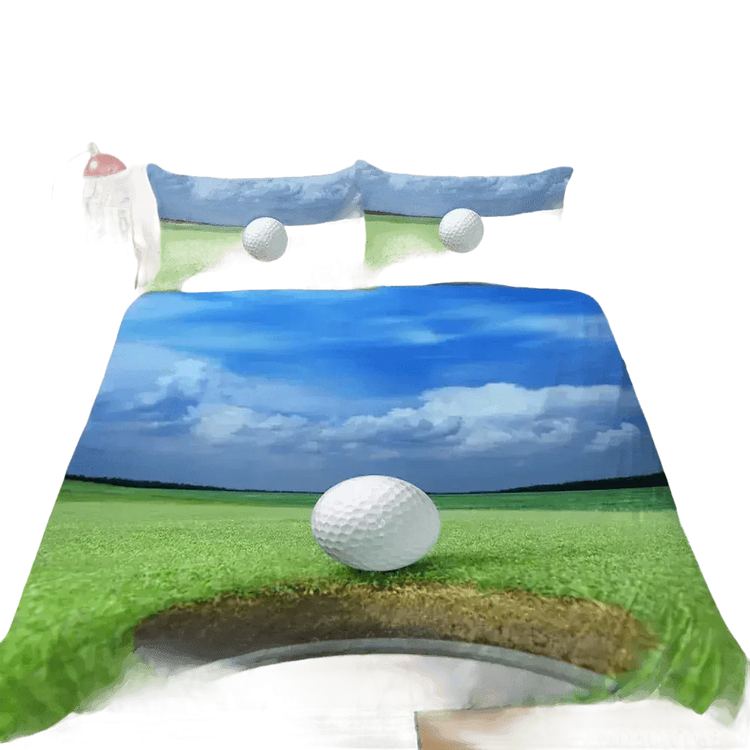 Golf Duvet Cover Set 240x210cm 3pcs Pillow Case 50x75cm - GiFTiFY