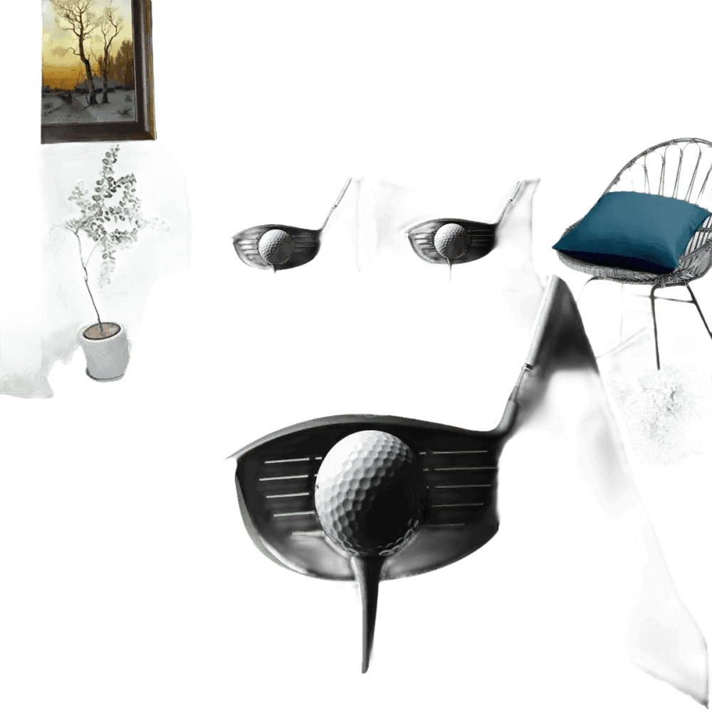 Golf Duvet Cover Set 240x210cm 3pcs Pillow Case 50x75cm - GiFTiFY