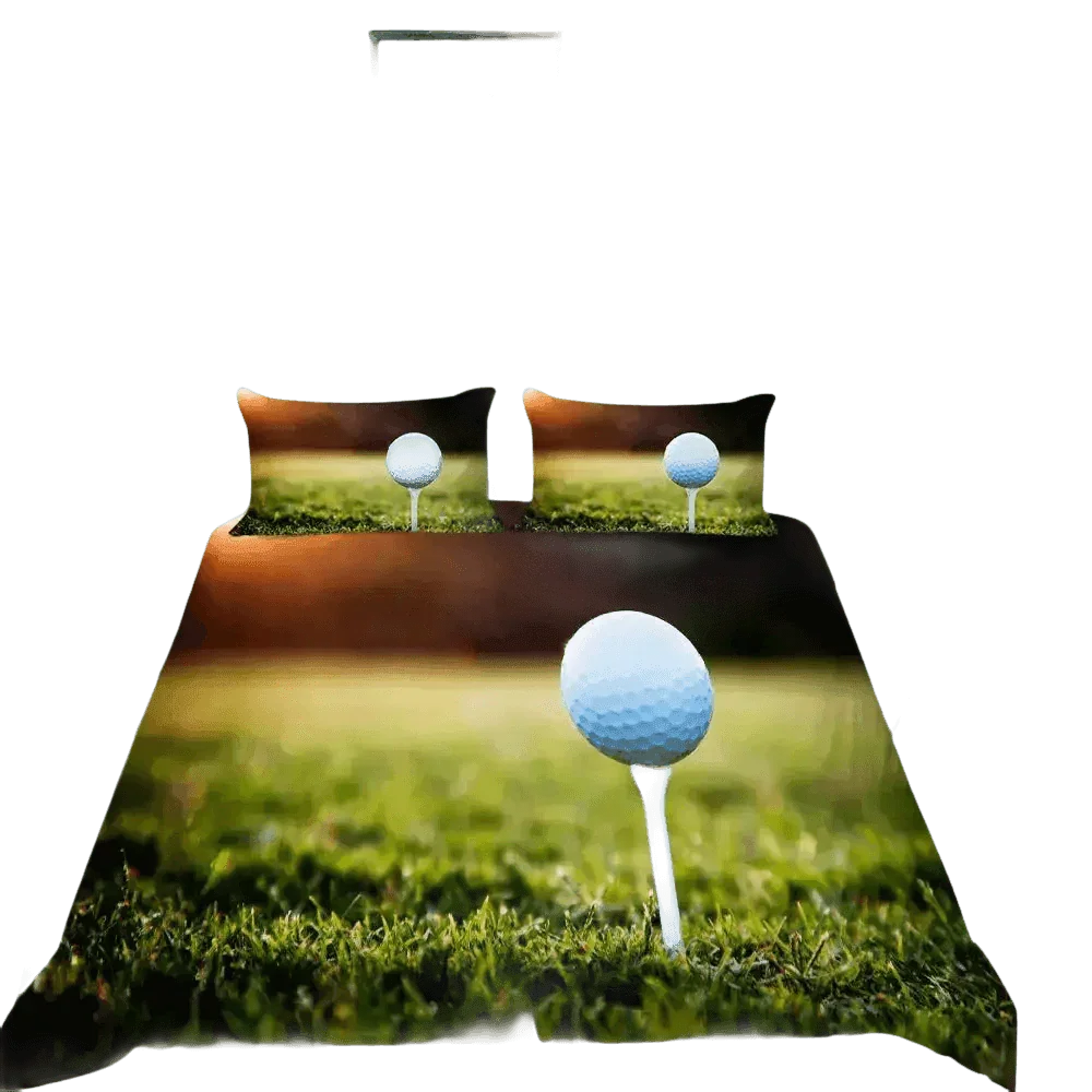 Golf Duvet Cover Set 240x210cm 3pcs Pillow Case 50x75cm - GiFTiFY