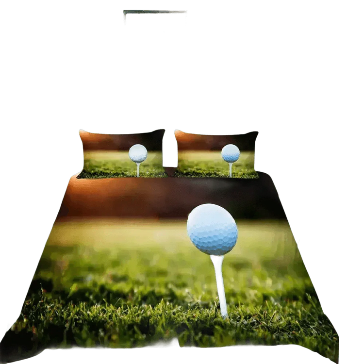 Golf Duvet Cover Set 240x210cm 3pcs Pillow Case 50x75cm - GiFTiFY