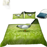 Golf Duvet Cover Set 240x210cm 3pcs Pillow Case 50x75cm - GiFTiFY