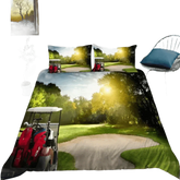 Golf Duvet Cover Set 240x210cm 3pcs Pillow Case 50x75cm - GiFTiFY