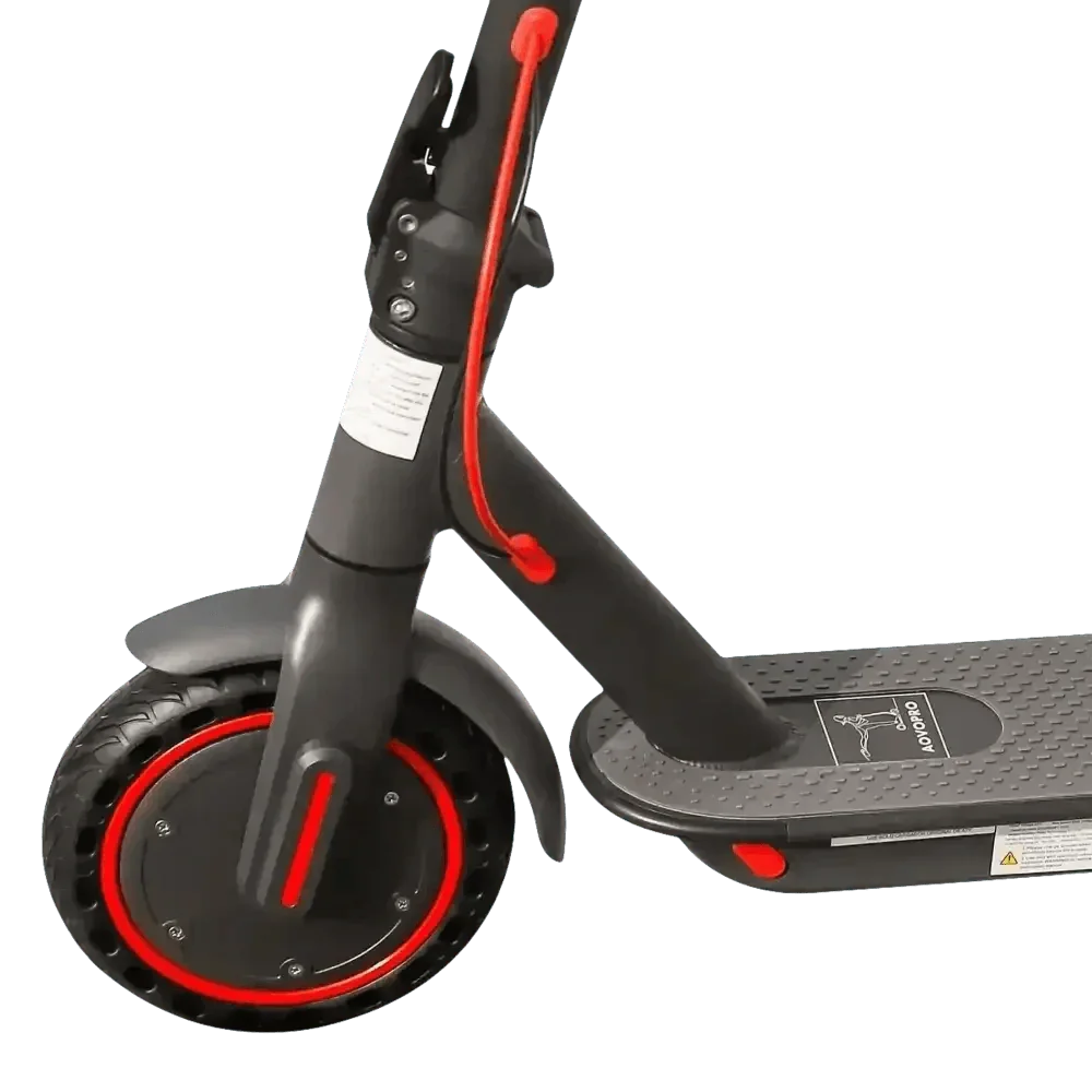 Gray and Black Aovopro ES80 Electric Scooter Best Electric Scooter Electric Scooters by AOVOPRO Official Store
