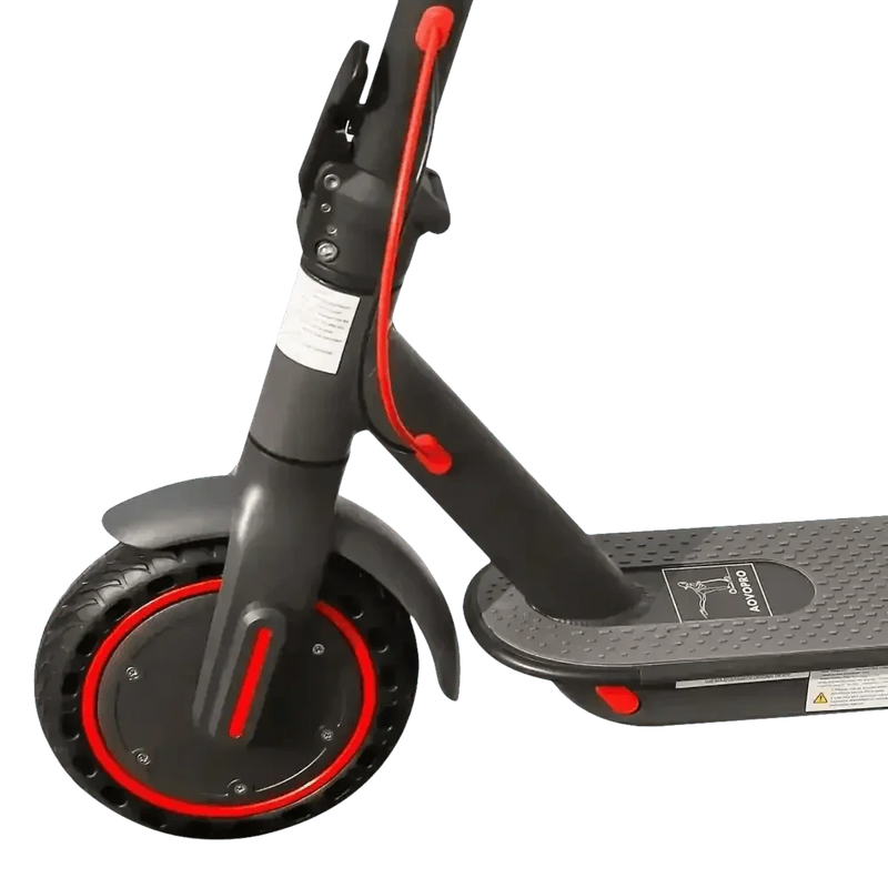 Gray and Black Aovopro ES80 Electric Scooter Best Electric Scooter Electric Scooters by AOVOPRO Official Store