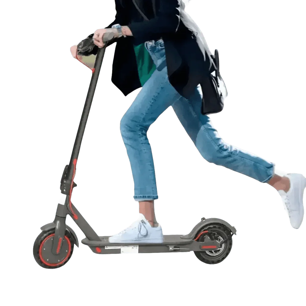 Gray and Black Aovopro ES80 Electric Scooter Best Electric Scooter Electric Scooters by AOVOPRO Official Store