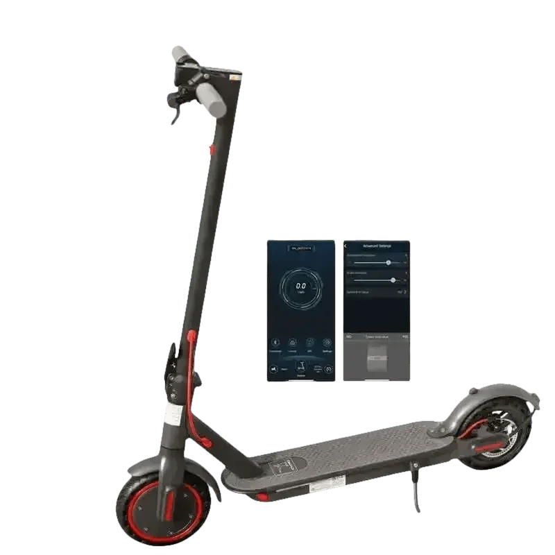 Gray and Black Aovopro ES80 Electric Scooter Best Electric Scooter Electric Scooters by AOVOPRO Official Store