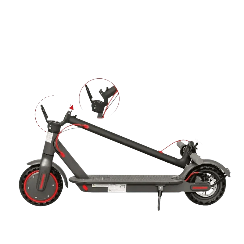 Gray and Black Aovopro ES80 Electric Scooter Best Electric Scooter Electric Scooters by AOVOPRO Official Store