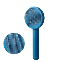 cat drinking with paw Stainless Steel Dog Hair Brush Cat Comb for Cats Drinking with Paw
