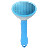 Gray and White Stainless Steel Dog Hair Brush Cat Comb - GiFTiFY