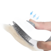 Gray and White Stainless Steel Dog Hair Brush Cat Comb - GiFTiFY