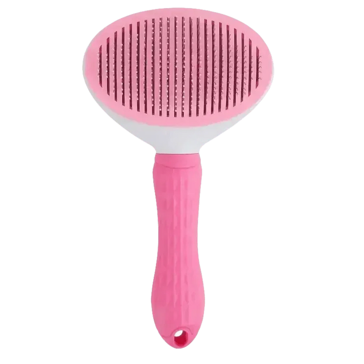 Gray and White Stainless Steel Dog Hair Brush Cat Comb - GiFTiFY