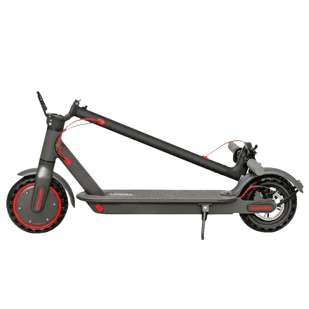 Gray Black Tuya Electric Scooter 350w E Scooter by AOVOPRO Official Store