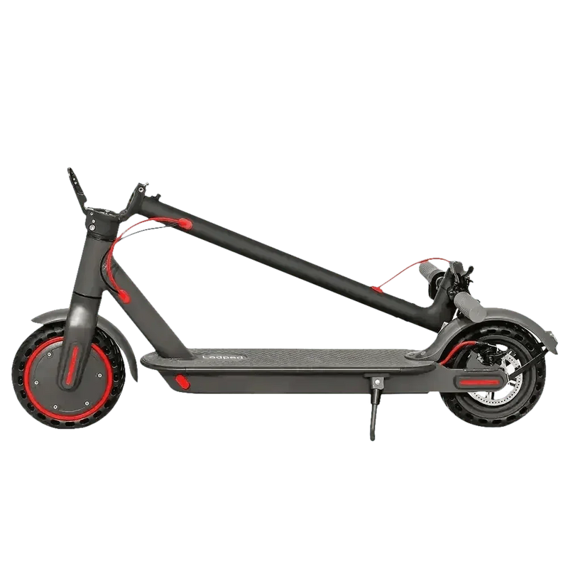 Gray Black Tuya Electric Scooter 350w E Scooter by AOVOPRO Official Store