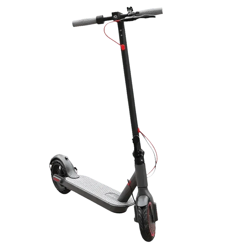 Gray Black Tuya Electric Scooter 350w E Scooter by AOVOPRO Official Store