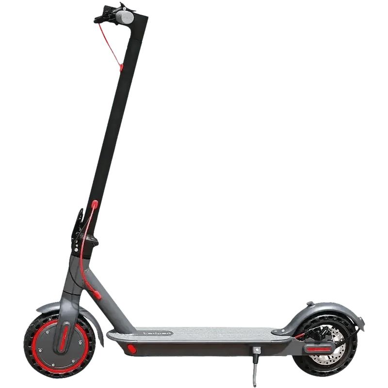 Gray Black Tuya Electric Scooter 350w E Scooter by AOVOPRO Official Store