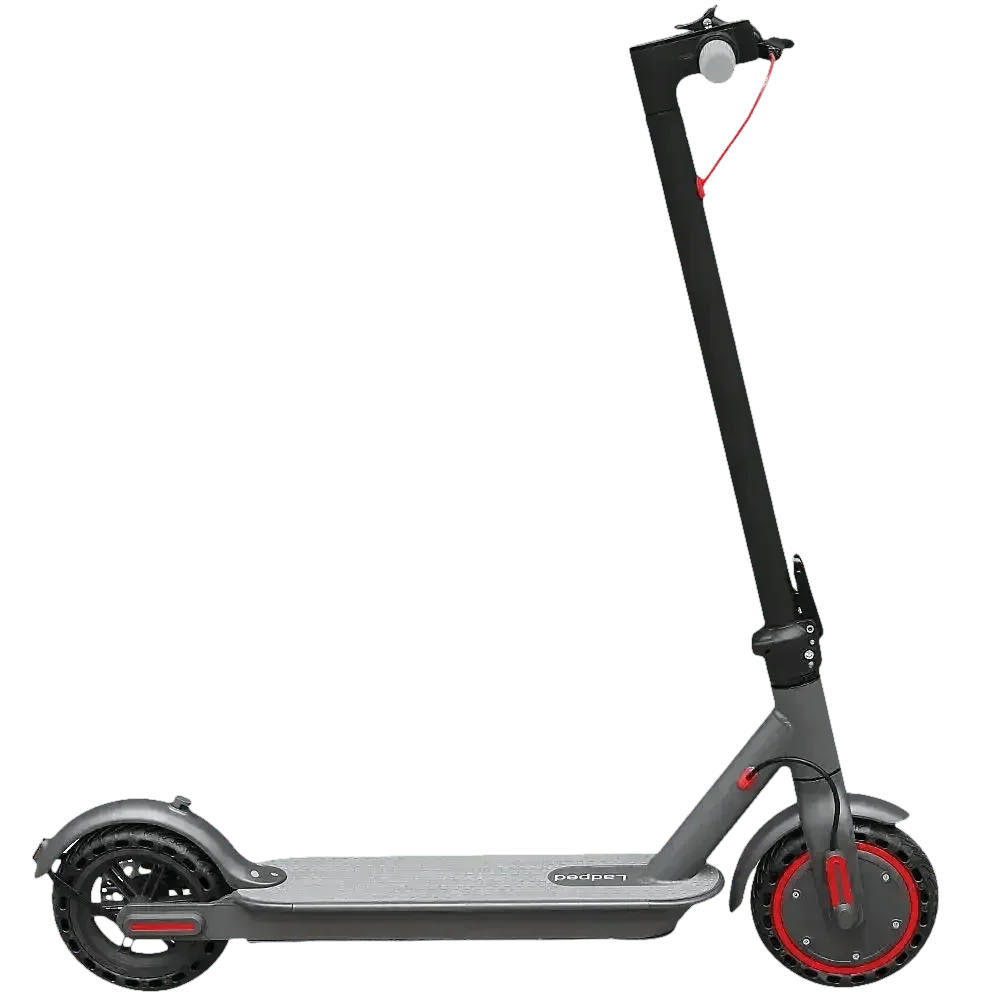 Gray Black Tuya Electric Scooter 350w E Scooter by AOVOPRO Official Store