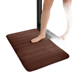 Gray Memory Foam Bath Mat Super Absorbent - GiFTiFY