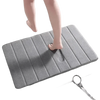 Gray Memory Foam Bath Mat Super Absorbent - GiFTiFY