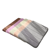Gray Memory Foam Bath Mat Super Absorbent - GiFTiFY