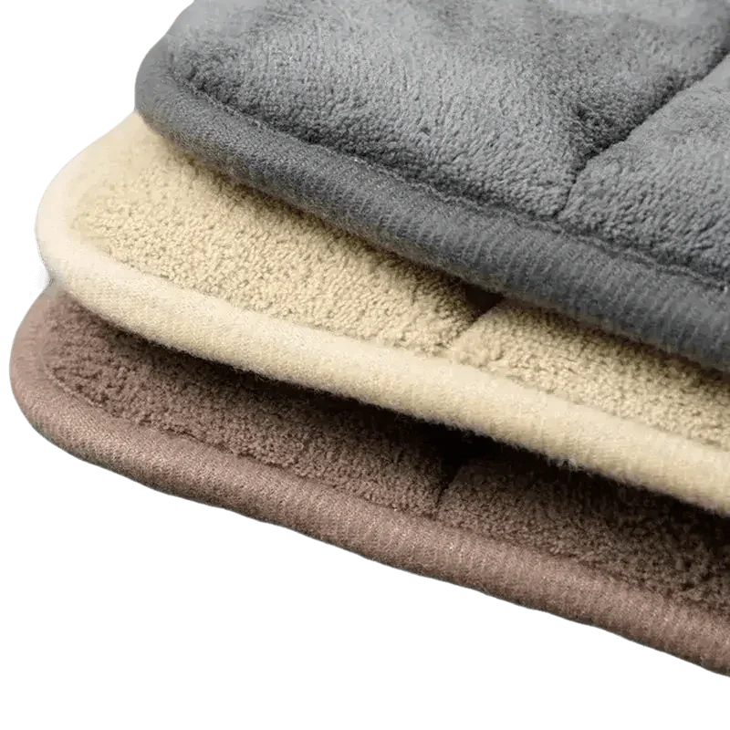 Gray Memory Foam Bath Mat Super Absorbent Bath Mats & Rugs by HOCOSHINE Store