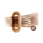 Gray and Pink Hair Dryer Hot Comb Rose Red Set - GiFTiFY