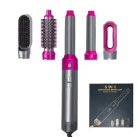 Gold and Rose Hair Dryer Hot Comb