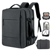 Gray Voyager Elite Travel Expandable Backpack - GiFTiFY