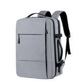 Gray Voyager Elite Travel Expandable Backpack - GiFTiFY
