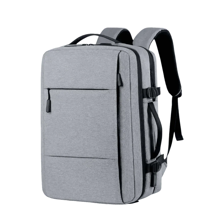 Gray Voyager Elite Travel Expandable Backpack - GiFTiFY