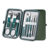 Green Case Stainless Steel Nail Clippers Set - GiFTiFY