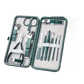 Green Case Stainless Steel Nail Clippers Set - GiFTiFY