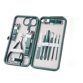 Green Case Stainless Steel Nail Clippers Set - GiFTiFY