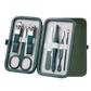 Green Case Stainless Steel Nail Clippers Set - GiFTiFY