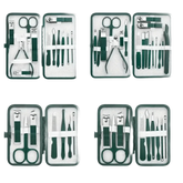 Green Case Stainless Steel Nail Clippers Set - GiFTiFY
