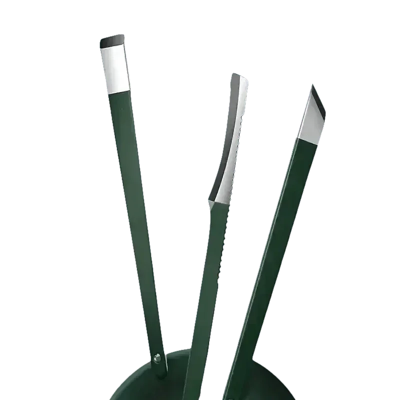 Green Case Stainless Steel Nail Clippers Set - GiFTiFY