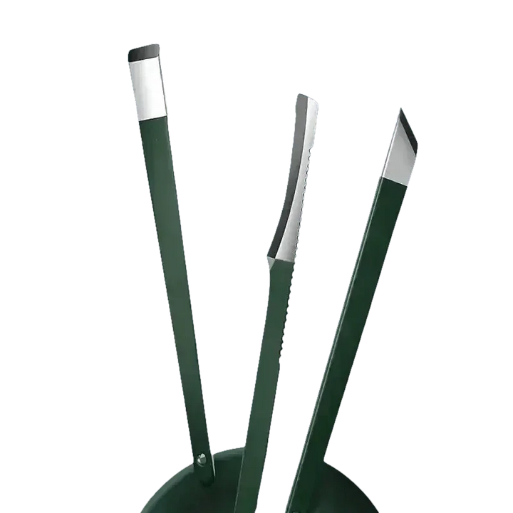 Green Case Stainless Steel Nail Clippers Set - GiFTiFY