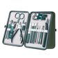 Green Case Stainless Steel Nail Clippers Set - GiFTiFY